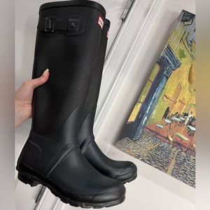 Hunter Ribbed Original Rain Boots